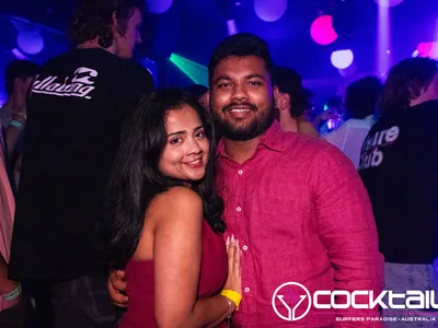 A professional photo of guests enjoying themselves at Cocktails Nightclub from our gallery.