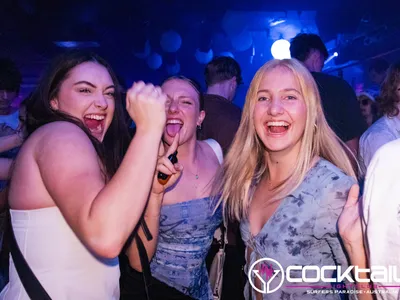 A professional photo of guests enjoying themselves at Cocktails Nightclub from our gallery.