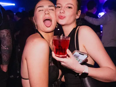 A professional photo of guests enjoying themselves at Cocktails Nightclub from our gallery.