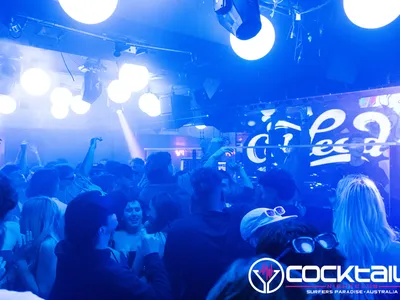 A professional photo of guests enjoying themselves at Cocktails Nightclub from our gallery.