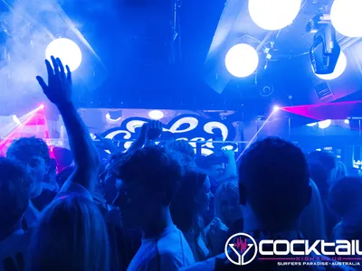 A professional photo of guests enjoying themselves at Cocktails Nightclub from our gallery.