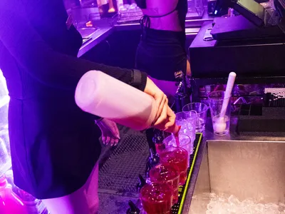 A professional photo of guests enjoying themselves at Cocktails Nightclub from our gallery.