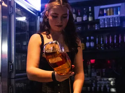 A professional photo of guests enjoying themselves at Cocktails Nightclub from our gallery.