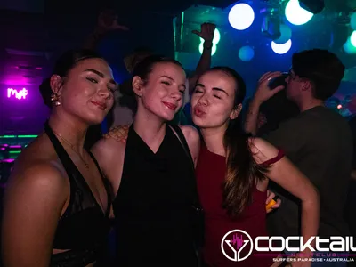 A professional photo of guests enjoying themselves at Cocktails Nightclub from our gallery.