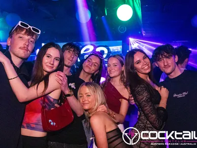 A professional photo of guests enjoying themselves at Cocktails Nightclub from our gallery.