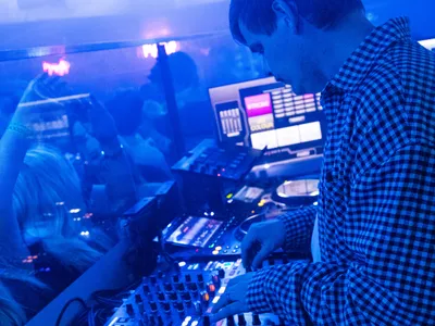 A professional photo of guests enjoying themselves at Cocktails Nightclub from our gallery.