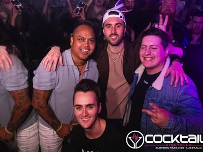 A professional photo of guests enjoying themselves at Cocktails Nightclub from our gallery.