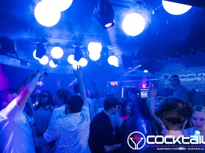 A professional photo of guests enjoying themselves at Cocktails Nightclub from our gallery.