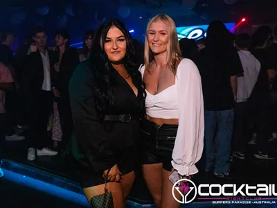 A professional photo of guests enjoying themselves at Cocktails Nightclub from our gallery.