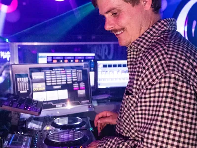 A professional photo of guests enjoying themselves at Cocktails Nightclub from our gallery.