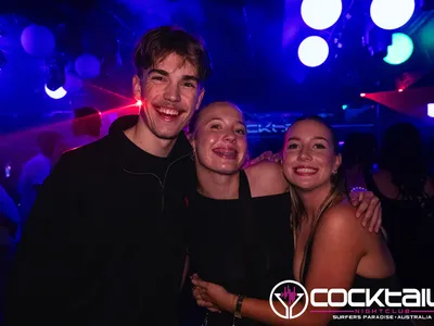 A professional photo of guests enjoying themselves at Cocktails Nightclub from our gallery.