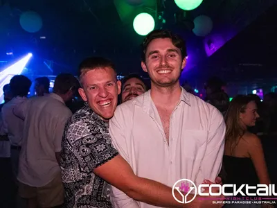 A professional photo of guests enjoying themselves at Cocktails Nightclub from our gallery.