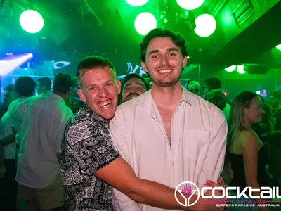 A professional photo of guests enjoying themselves at Cocktails Nightclub from our gallery.