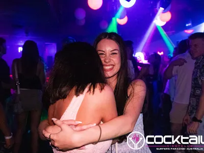 A professional photo of guests enjoying themselves at Cocktails Nightclub from our gallery.