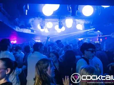 A professional photo of guests enjoying themselves at Cocktails Nightclub from our gallery.