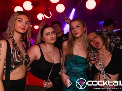 A professional photo of guests enjoying themselves at Cocktails Nightclub from our gallery.