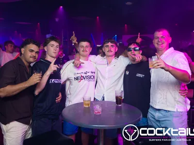 A professional photo of guests enjoying themselves at Cocktails Nightclub from our gallery.