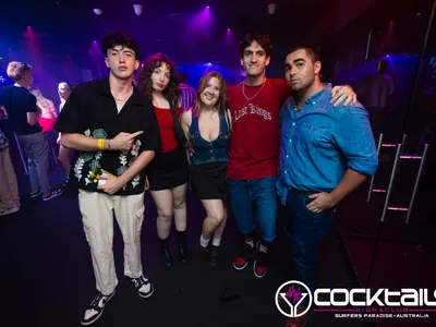 A professional photo of guests enjoying themselves at Cocktails Nightclub from our gallery.