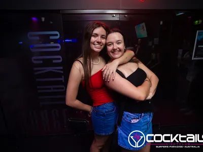 A professional photo of guests enjoying themselves at Cocktails Nightclub from our gallery.