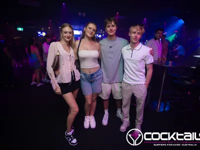 A professional photo of guests enjoying themselves at Cocktails Nightclub from our gallery.