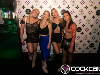 A professional photo of guests enjoying themselves at Cocktails Nightclub from our gallery.