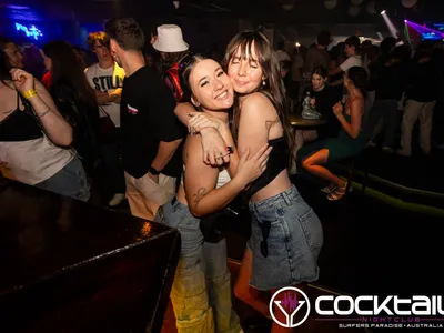 A professional photo of guests enjoying themselves at Cocktails Nightclub from our gallery.