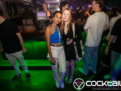 A professional photo of guests enjoying themselves at Cocktails Nightclub from our gallery.