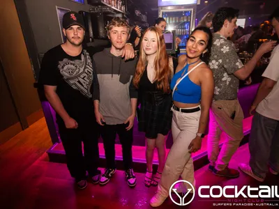 A professional photo of guests enjoying themselves at Cocktails Nightclub from our gallery.