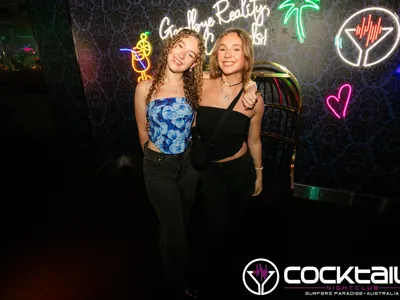 A professional photo of guests enjoying themselves at Cocktails Nightclub from our gallery.