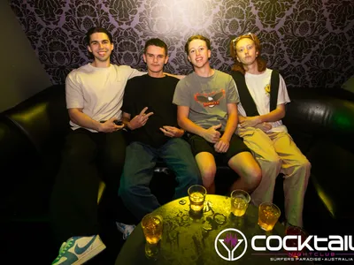 A professional photo of guests enjoying themselves at Cocktails Nightclub from our gallery.