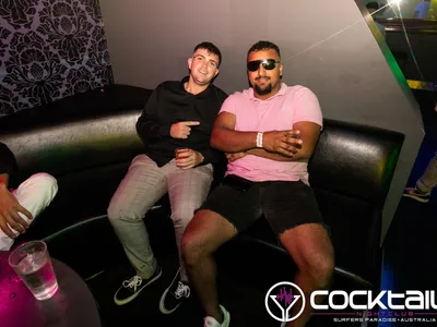 A professional photo of guests enjoying themselves at Cocktails Nightclub from our gallery.