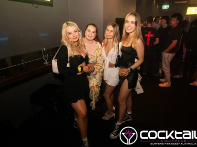 A professional photo of guests enjoying themselves at Cocktails Nightclub from our gallery.