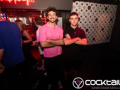 A professional photo of guests enjoying themselves at Cocktails Nightclub from our gallery.