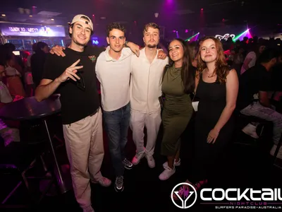 A professional photo of guests enjoying themselves at Cocktails Nightclub from our gallery.