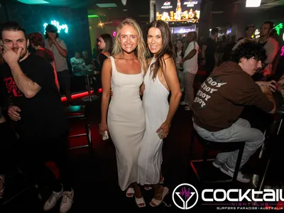 A professional photo of guests enjoying themselves at Cocktails Nightclub from our gallery.