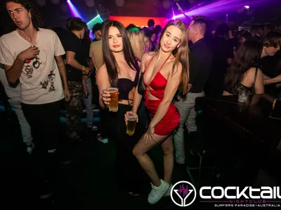 A professional photo of guests enjoying themselves at Cocktails Nightclub from our gallery.