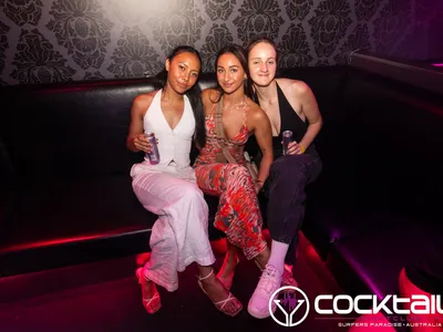 A professional photo of guests enjoying themselves at Cocktails Nightclub from our gallery.