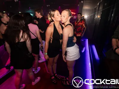 A professional photo of guests enjoying themselves at Cocktails Nightclub from our gallery.