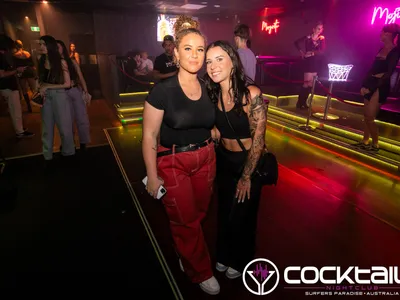 A professional photo of guests enjoying themselves at Cocktails Nightclub from our gallery.