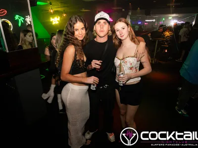 A professional photo of guests enjoying themselves at Cocktails Nightclub from our gallery.