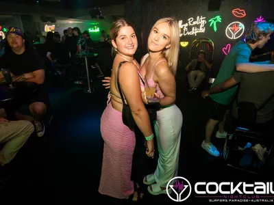 A professional photo of guests enjoying themselves at Cocktails Nightclub from our gallery.