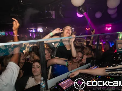 A professional photo of guests enjoying themselves at Cocktails Nightclub from our gallery.