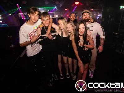 A professional photo of guests enjoying themselves at Cocktails Nightclub from our gallery.