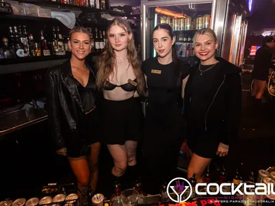 A professional photo of guests enjoying themselves at Cocktails Nightclub from our gallery.