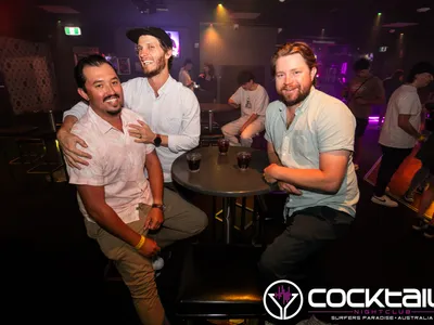 A professional photo of guests enjoying themselves at Cocktails Nightclub from our gallery.