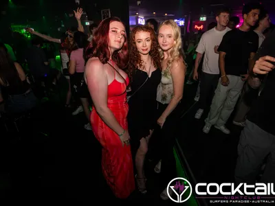 A professional photo of guests enjoying themselves at Cocktails Nightclub from our gallery.