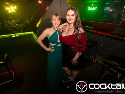 A professional photo of guests enjoying themselves at Cocktails Nightclub from our gallery.