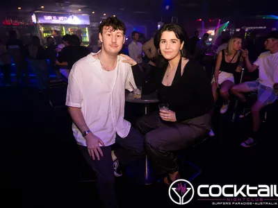 A professional photo of guests enjoying themselves at Cocktails Nightclub from our gallery.