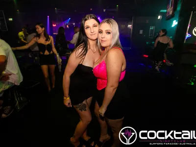 A professional photo of guests enjoying themselves at Cocktails Nightclub from our gallery.