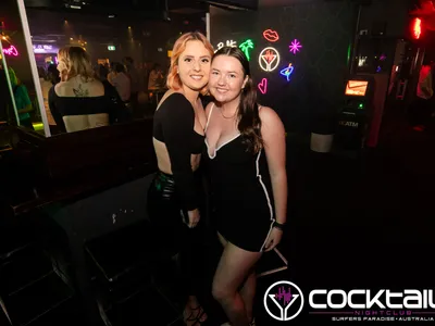 A professional photo of guests enjoying themselves at Cocktails Nightclub from our gallery.